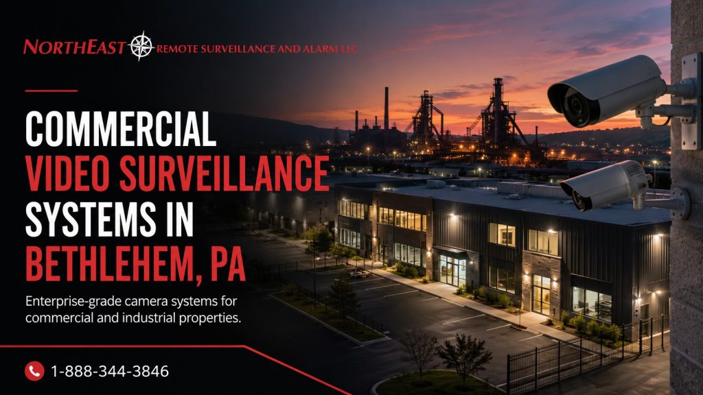 Commercial Video Surveillance Systems in Bethlehem, PA
