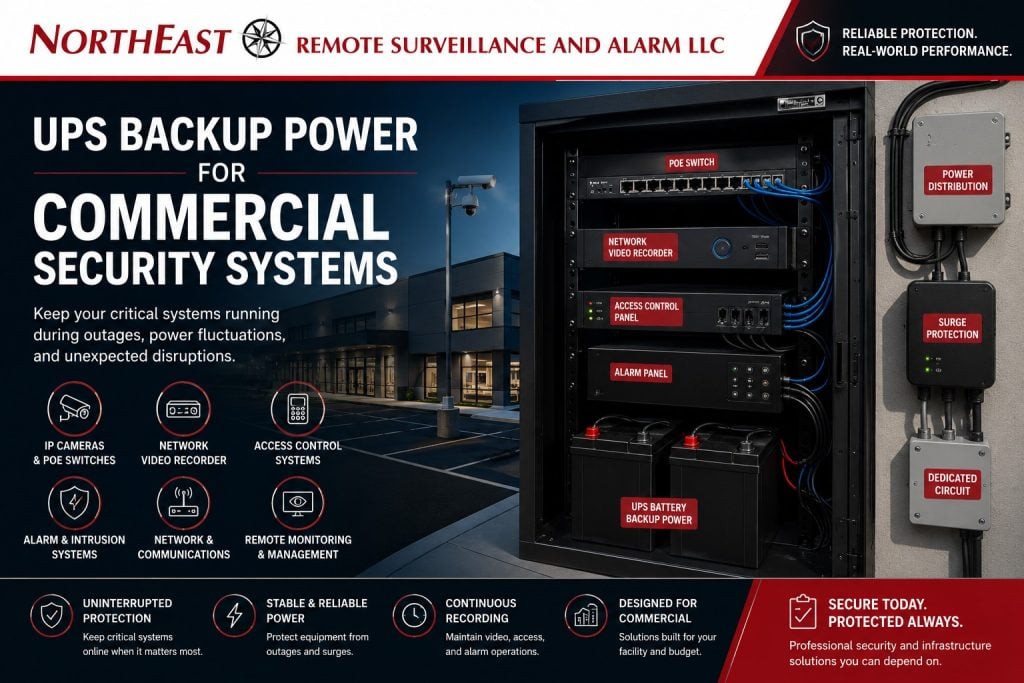 NERSA — UPS Backup Power for Commercial Security Systems