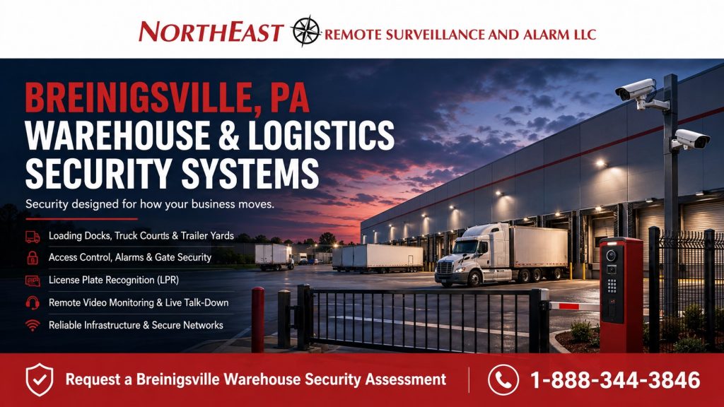 Breinigsvle PA Warehouse and Logistics Security Systems NERSA
