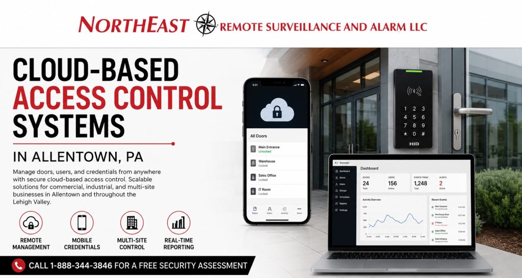 Cloud - based Access Control Systems in Allentown PA NERSA
