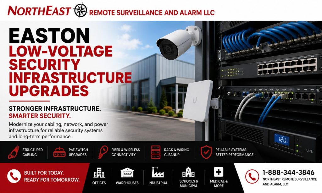 Low Voltage Security Infrastructure Upgrades NERSA NERSA — Easton Low-Voltage Security Infrastructure Upgrades
