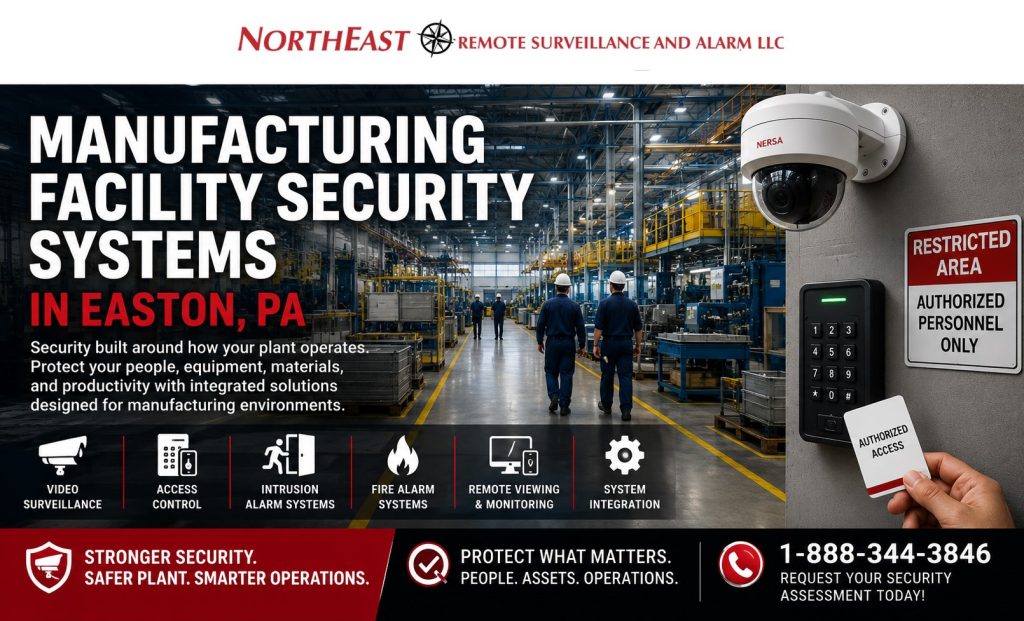 NERSA — Manufacturing Facility Security Systems in Easton, PA