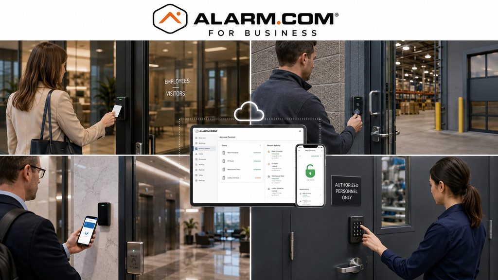 Alarm.com Commercial Access Control NERSA NERSA — Alarm.com Commercial Access Control Systems