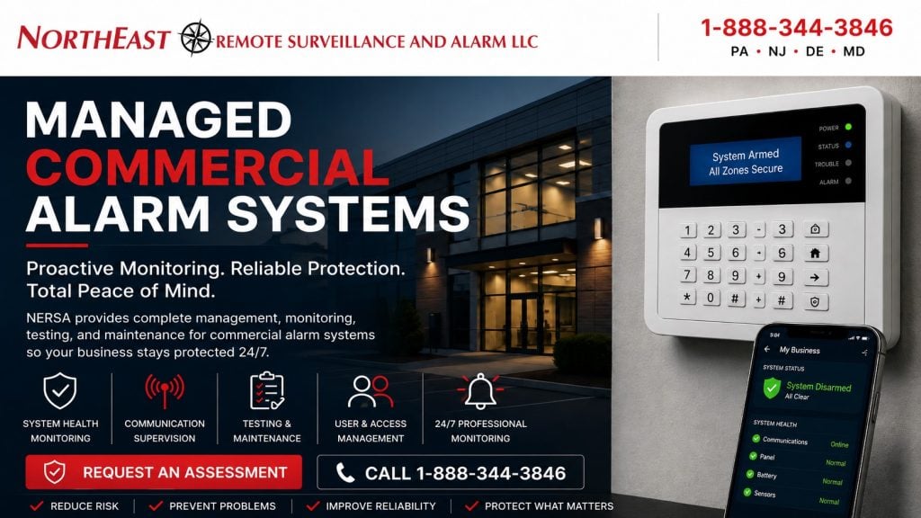 Managed Commercial Alarm Systems NERSA