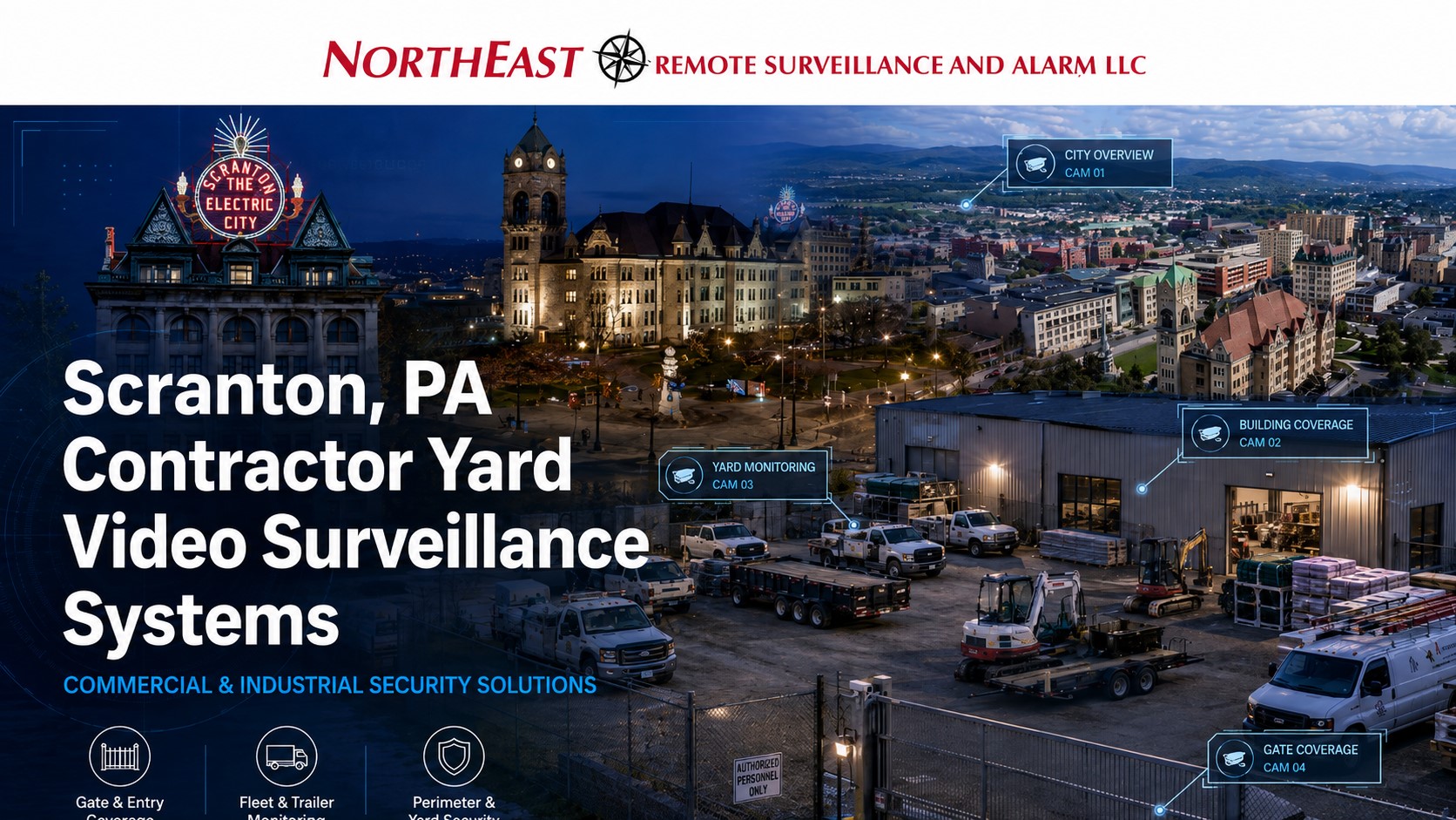 Scranton temporary and mobile surveillance planning.