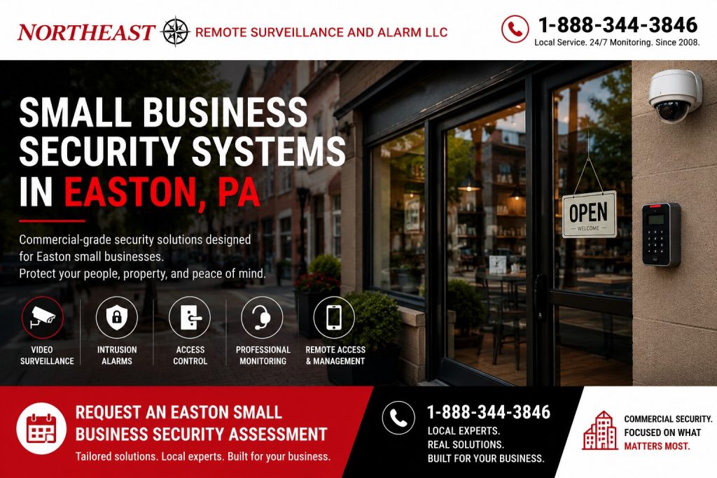 NERSA — Small Business Security Systems in Easton, PA