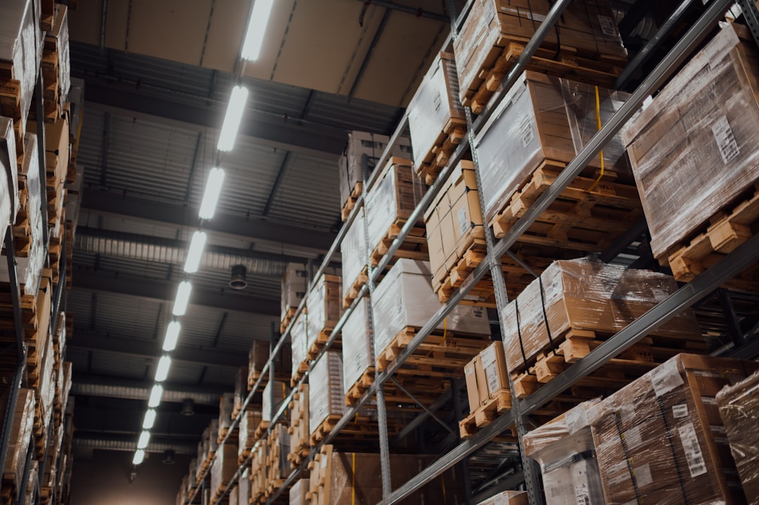 Warehouse storage racks and inventory