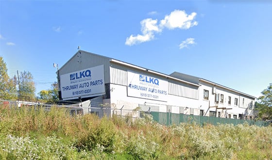 LKQ Thruway Auto Parts building in Parryville, Pennsylvania
